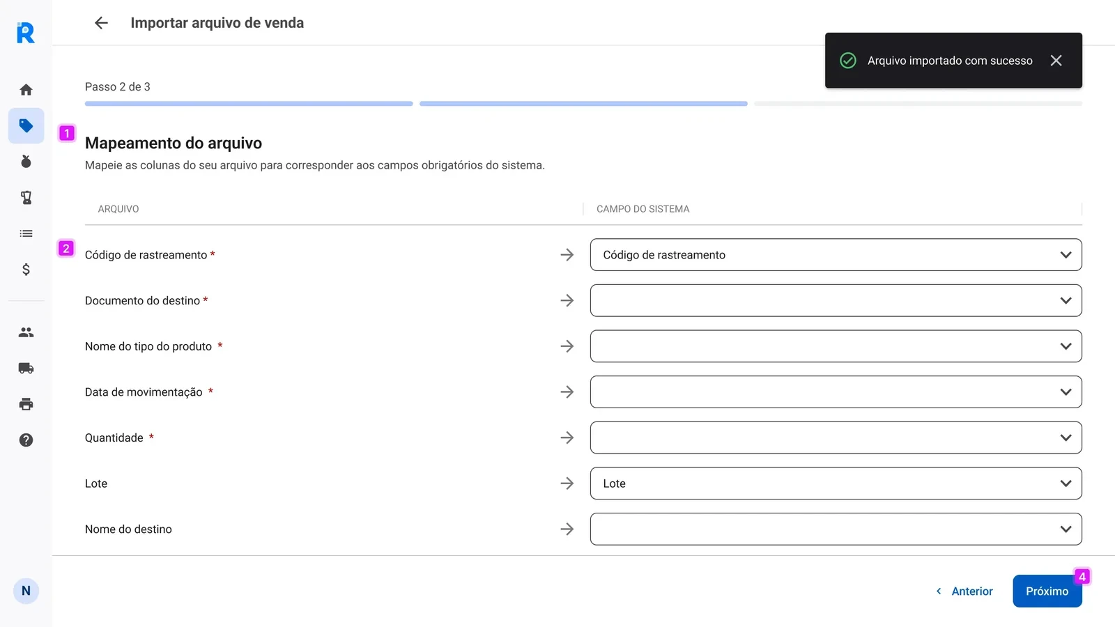 Tracer: File Import image 2