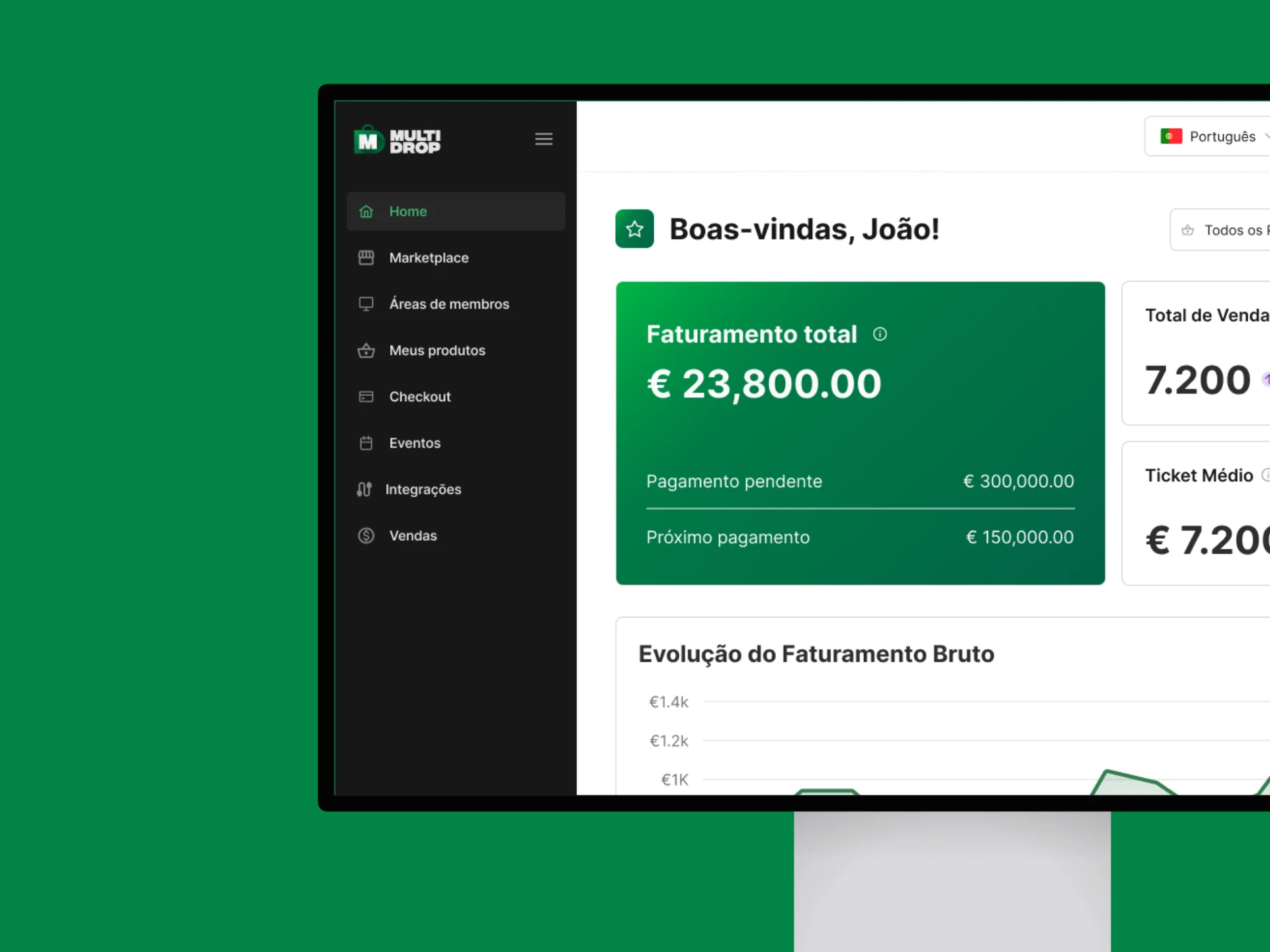 Multidrop - Plataforma de Vendas B2B2C - hero